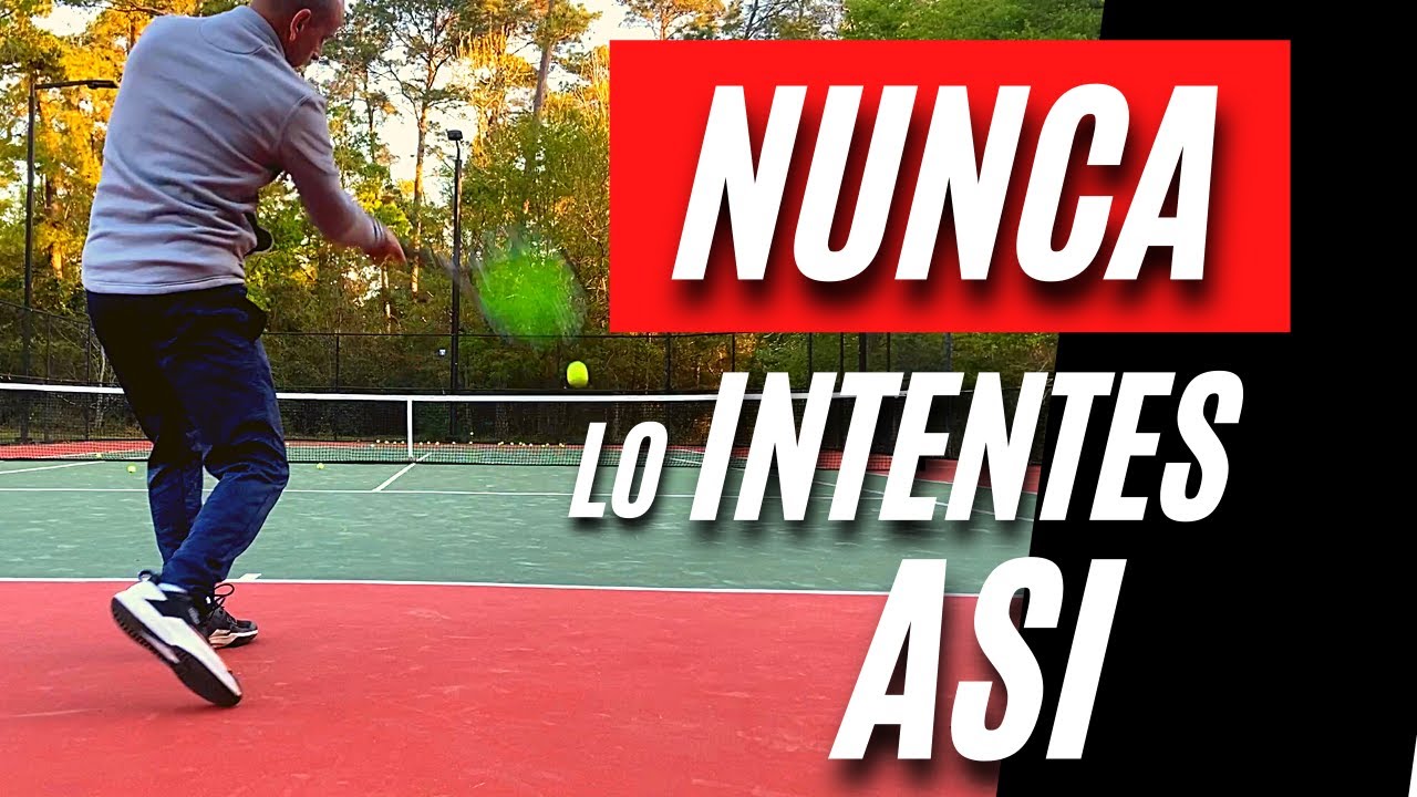 Pega de TOP SPIN sin complicaciones | Tips de Tenis | Derecha y Revés