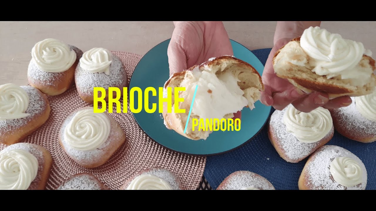 Brioche pandoro -Con crema pasticcera di Reggio Calabria