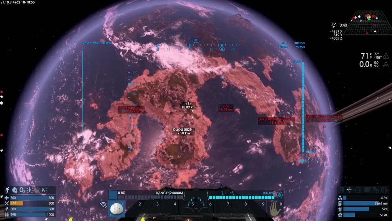 Empyrion Galactic Survival First Intergalactic Jump E 25