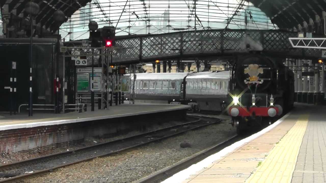 The Royal Train at Newcastle With LNER A1 Pacific No 60163 Tornado 23rd July 2012 - Tornado.m2ts