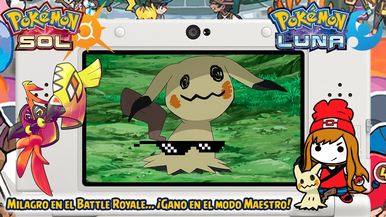 Milagro en el Battle Royale... ¡Gano en el modo Maestro! - Pokémon Sol y Luna
