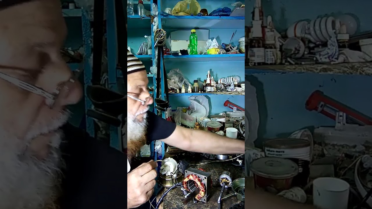 الذاى تعرف ماتور المروحه محروق ولا فيوز ضارب