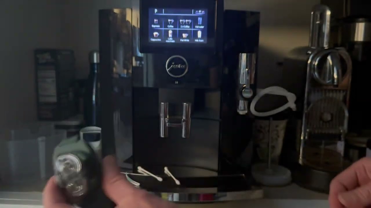 Jura S8 Milk Frother Troubleshooting & Cleaning