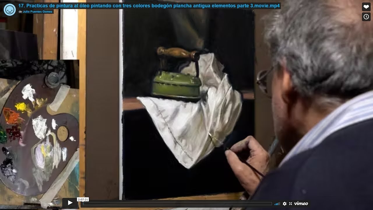 Bodegón plancha antigua oleo (versión completa resumida)