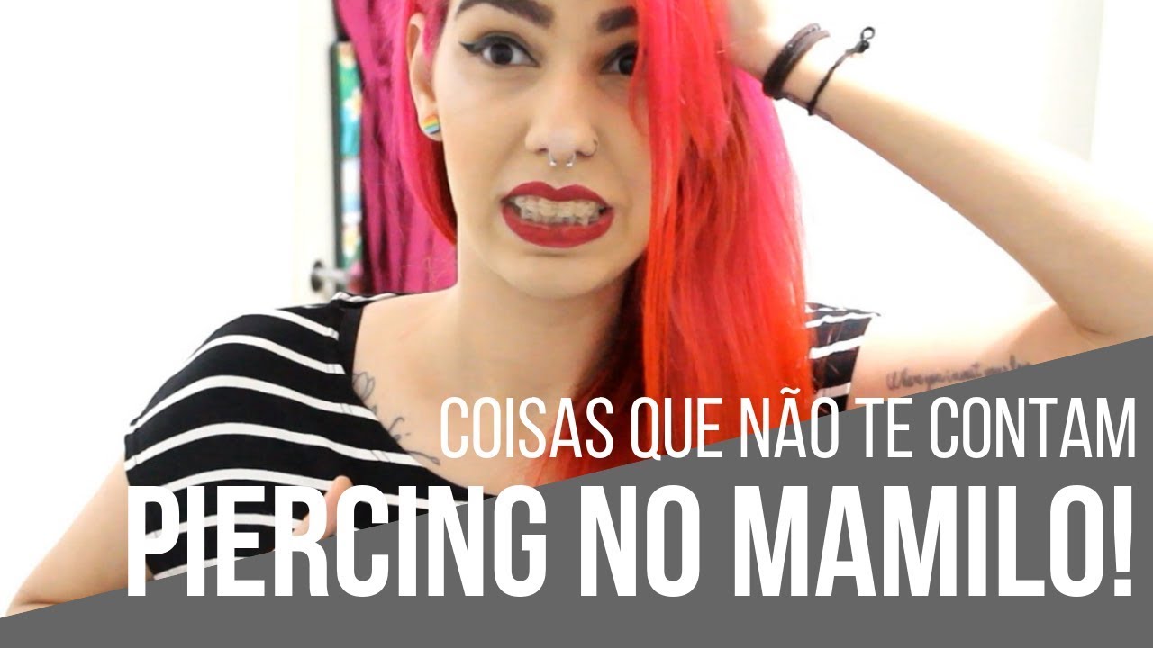 Coisas que NINGUÉM te conta sobre PIERCING NO MAMILO! #2