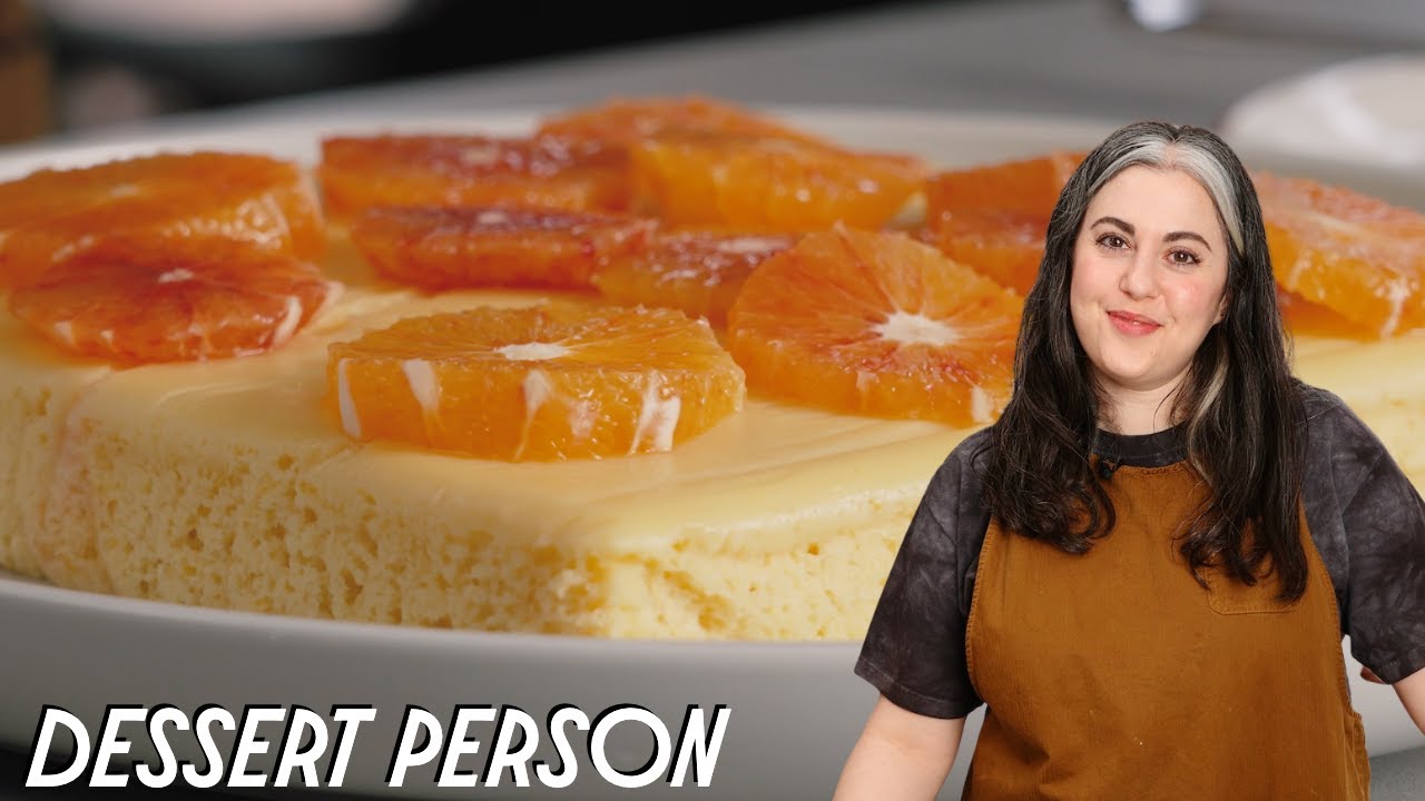 Рецепт пудинга с красным апельсином от Клэр Саффиц | Dessert Person