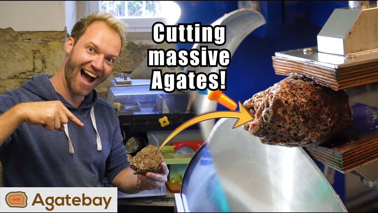 Cutting super massive Agates from Malawi! Worth it?