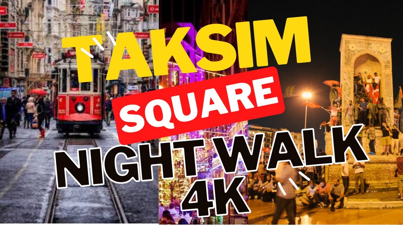 Night Walking Tour of Taksim Square , Istanbul