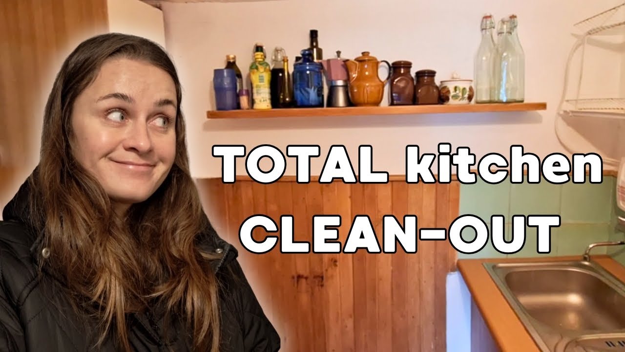 Everything HAS TO GO! | Full kitchen clean-out before the big renovation