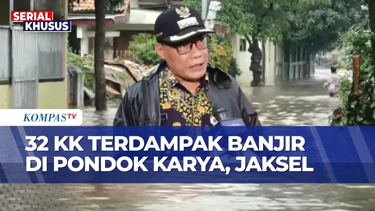 [LIVE] Banjir Masih Rendam Permukiman Pondok Karya Jakarta Selatan, 32 KK Terdampak | SAPA MALAM
