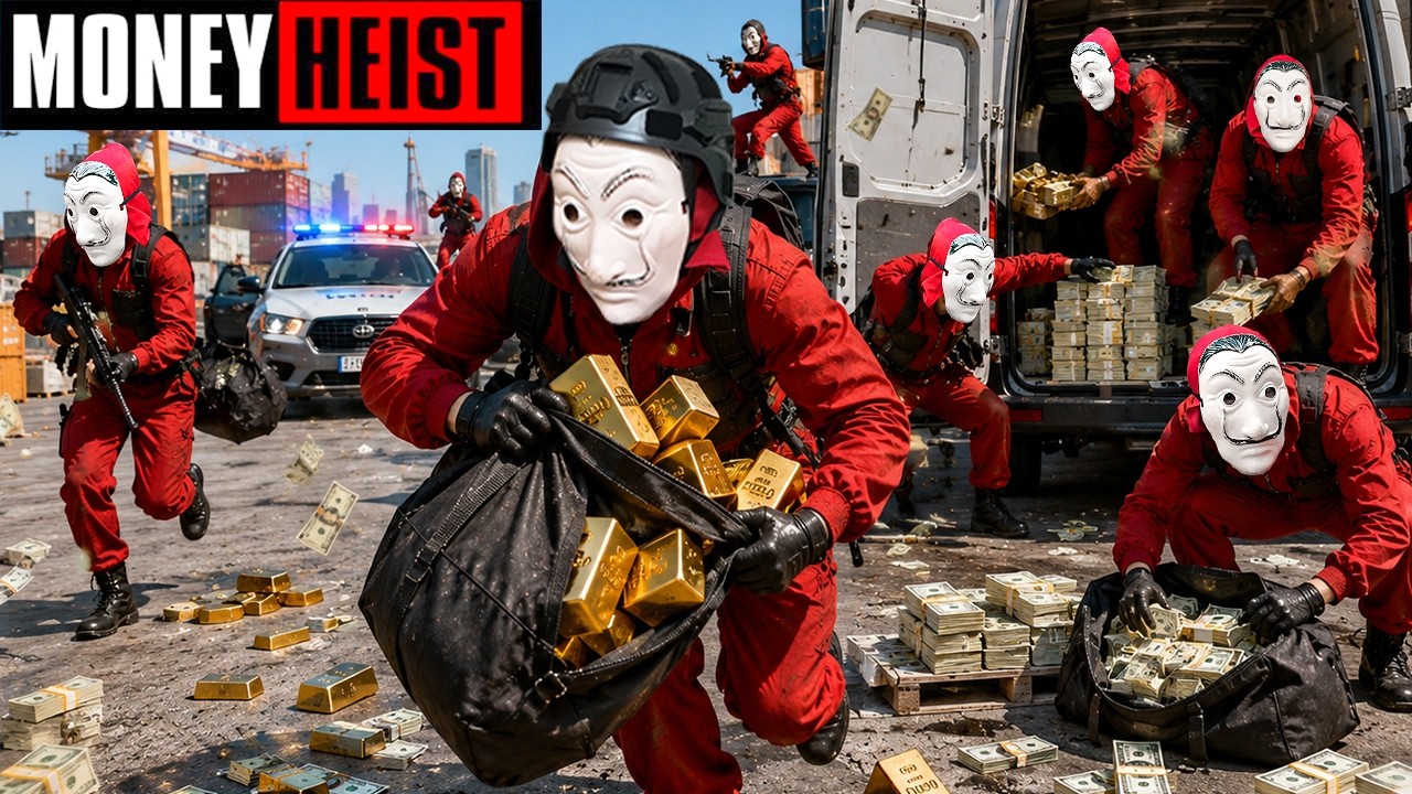 PARKOUR VS MONEY HEIST! 6 | BAD GUYS: No ESCAPE, JACKPOT! GRAB IT... GO! (BELLA CIAO) Epic POV