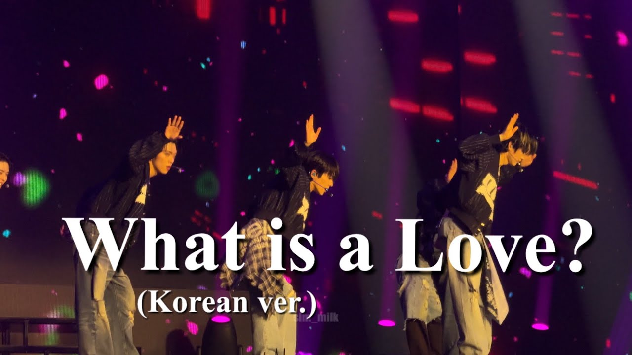 250531 What is a Love? (Korean ver.) | ONF CONCERT [THE MAP:STRANGER'S PATH]