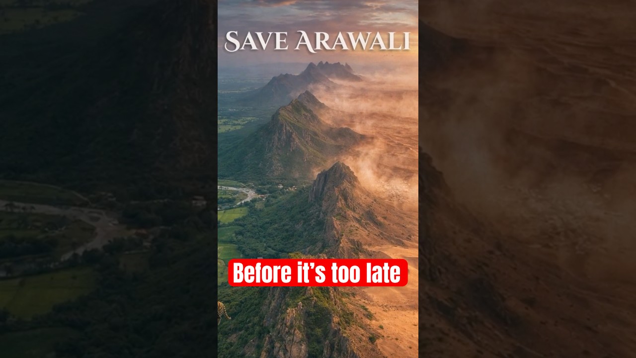 Save Aravalli Trends | How 100 Metre Rule Could Destroy India&rsquo;s Oldest Mountain Range | Yuvraj
