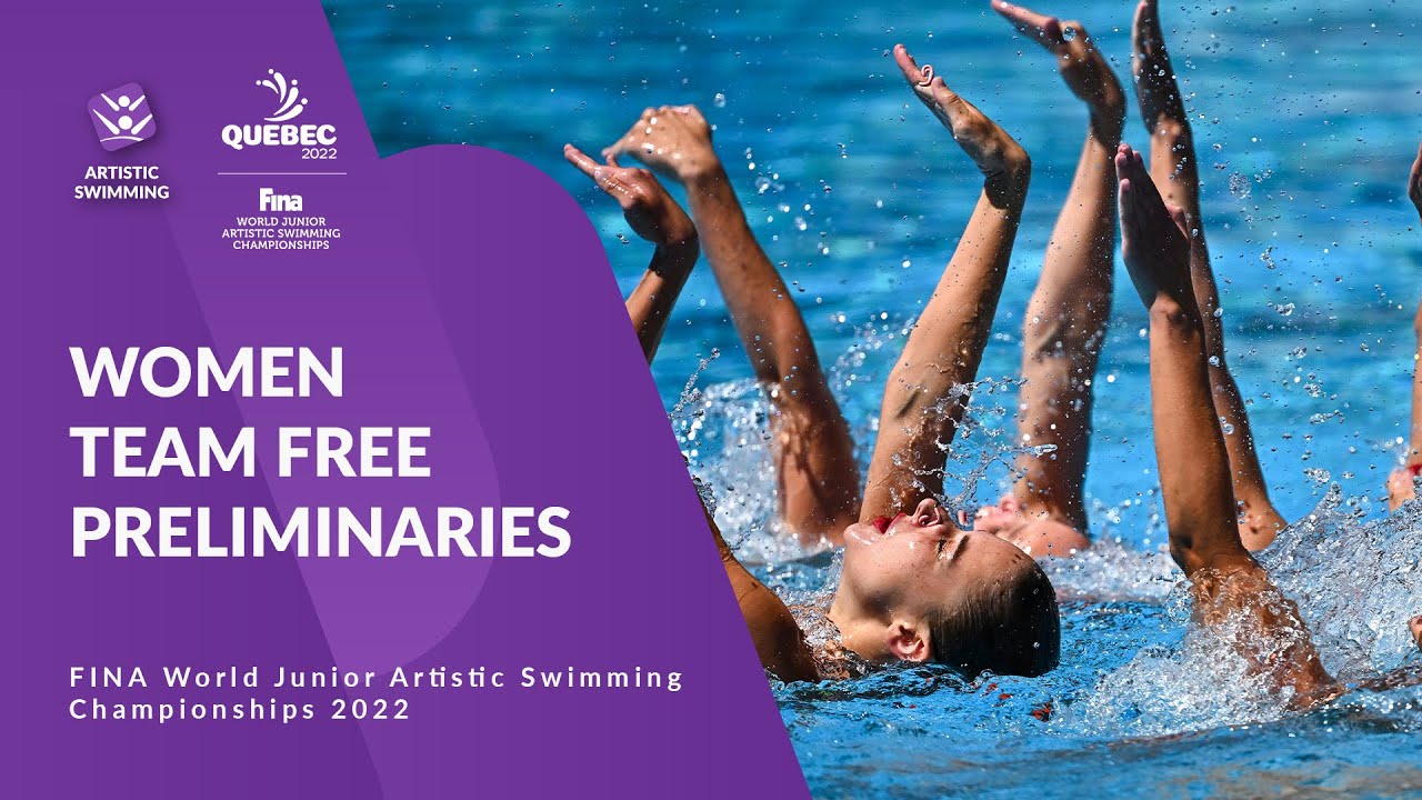 Women Team Free | PRELIMINARIES | FINA World Junior Artistic Swimming Championships 2022