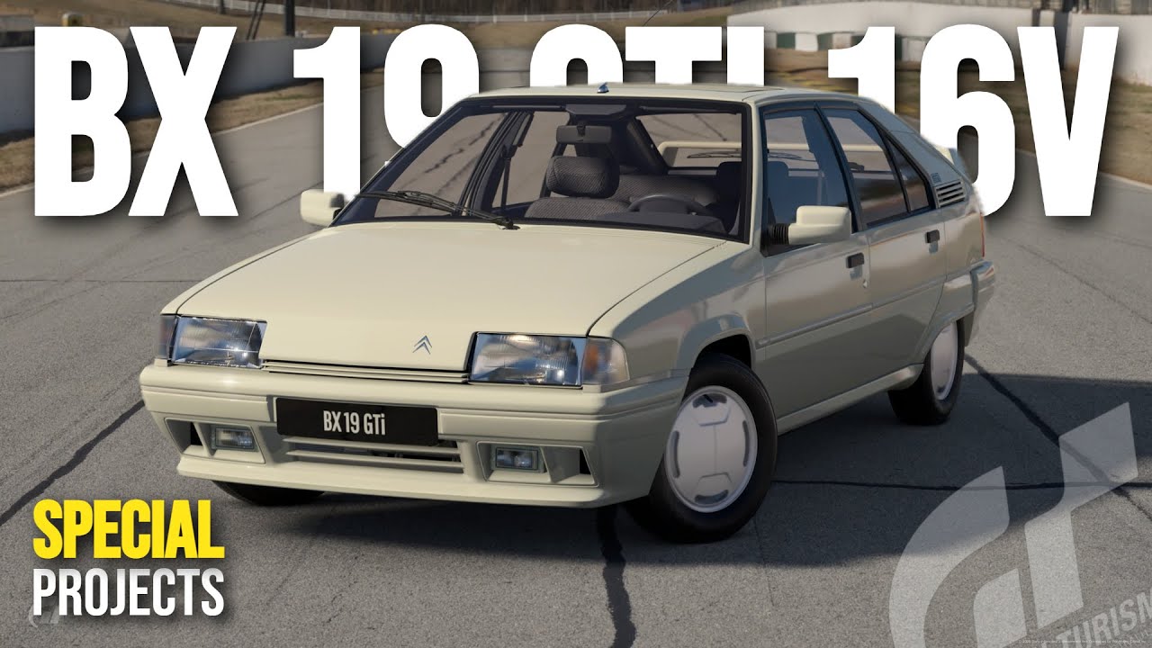 GT7 | Citroen BX 19 GTi / 16v Soupapes Tune Setup | Projekty specjalne