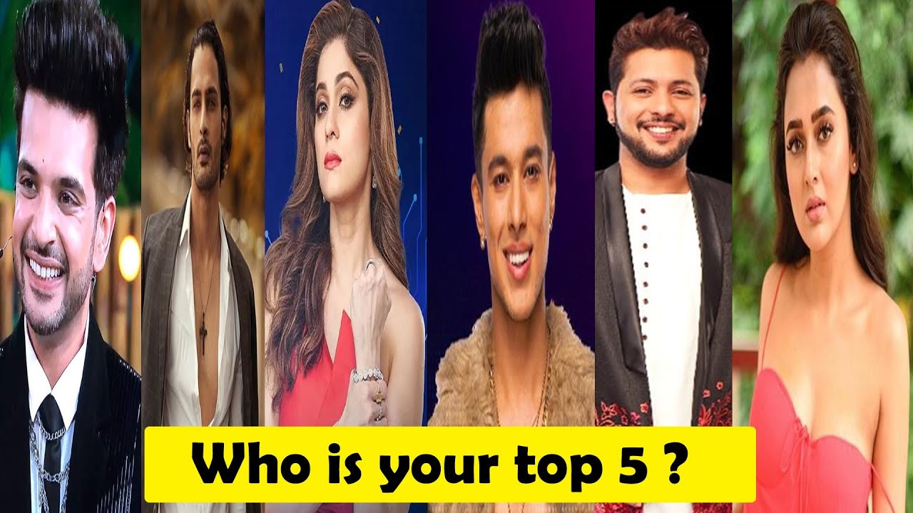 #BiggBoss15 Who is your top 5 ? Let's Discuss liveWith #ManuPunjabi