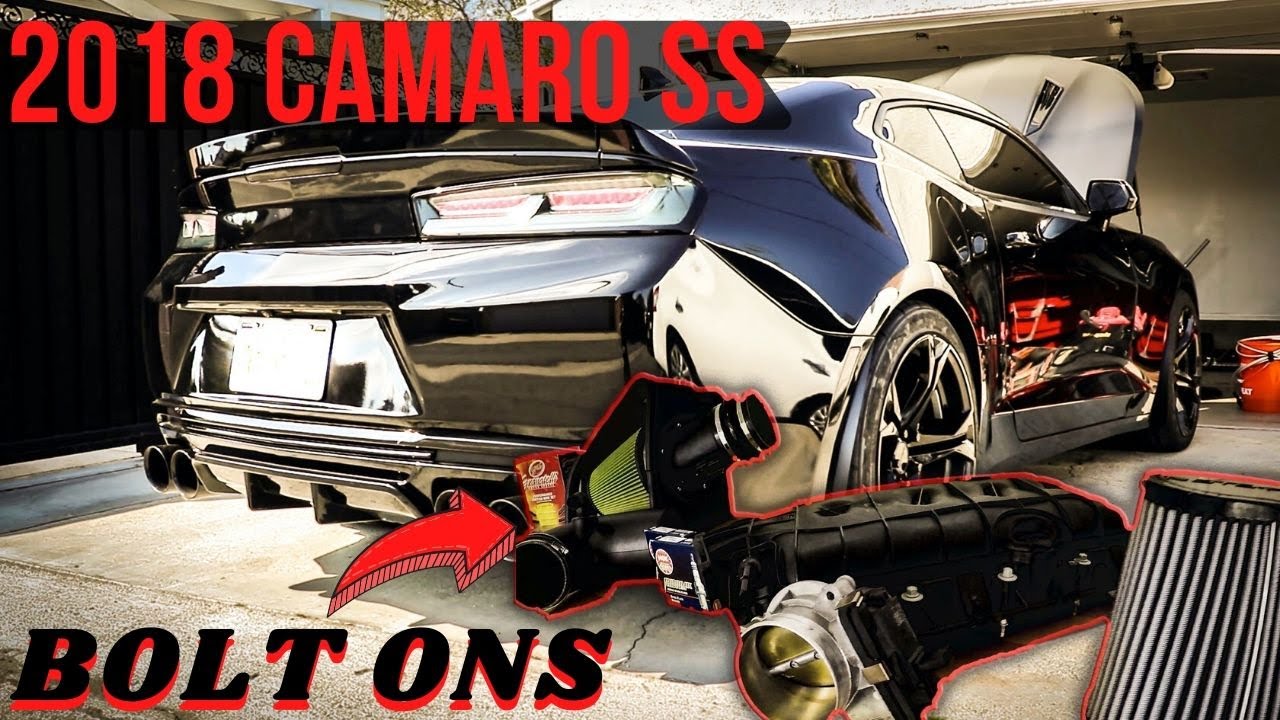 2018 Camaro SS Get's Some Bolt Ons!! **FULL INSTALL**