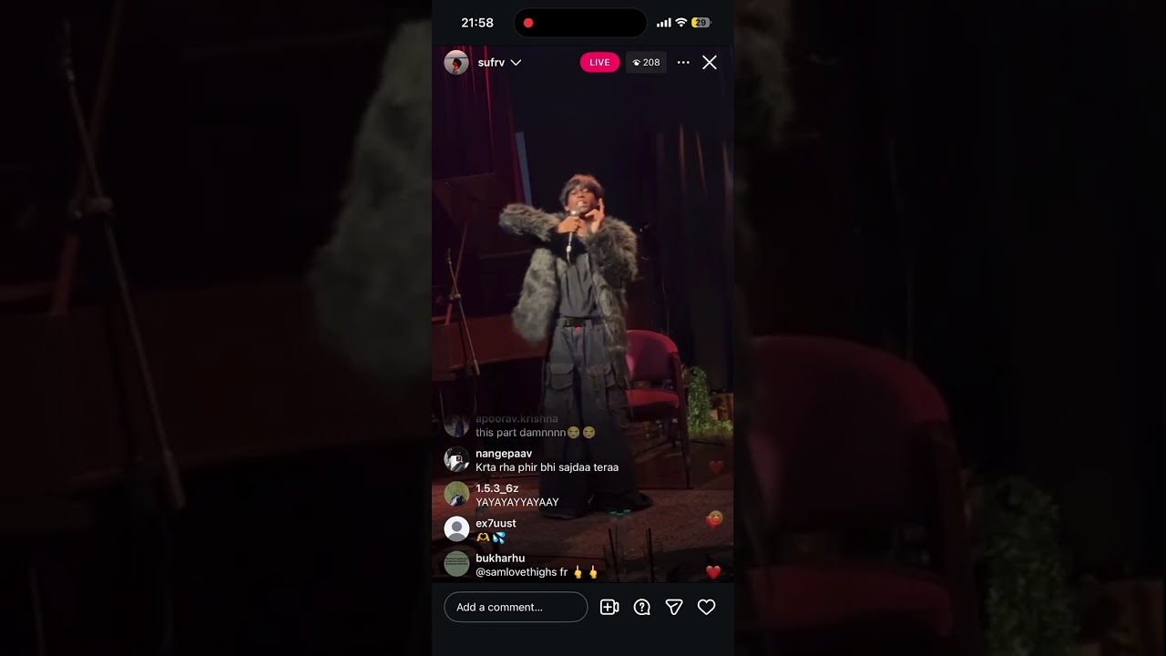 sufr’s first live show (IG Live) | The Piano Man Gurugram | November 9th 2025