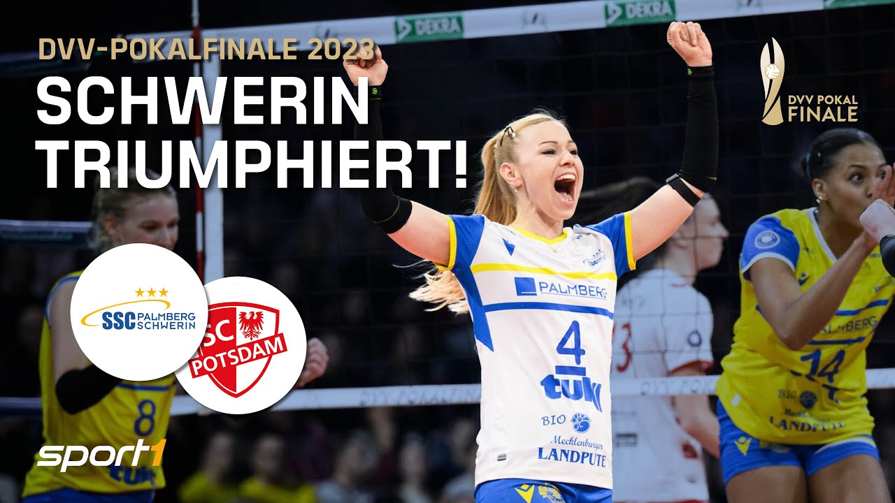Schwerin triumphiert im Pokalfinale! 🏐 | DVV-Pokalfinale 2023