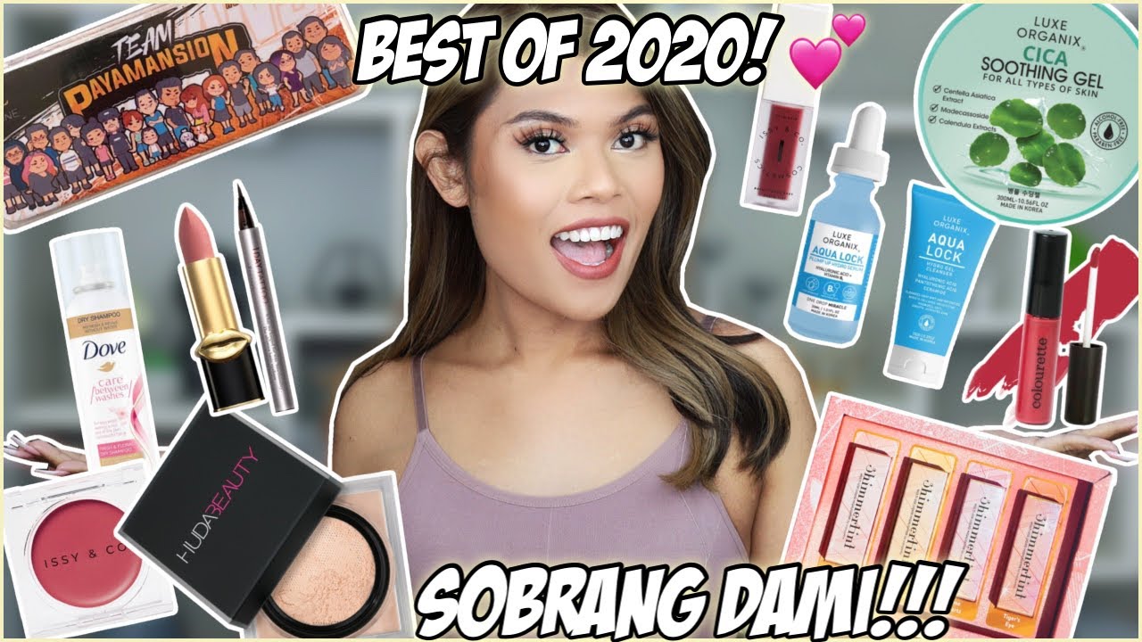 BEST SKINCARE AND MAKEUP OF 2020! WALANG TAPON DITO! FROM AFFORDABLE TO HIGH END!