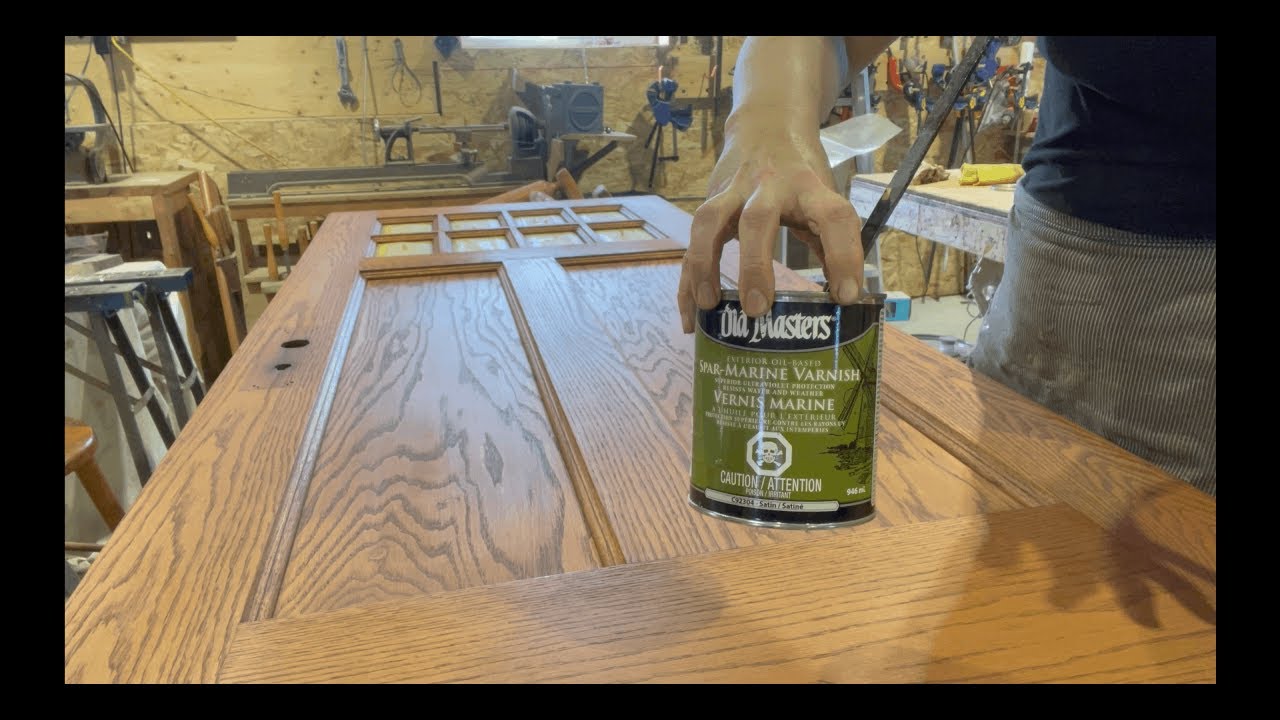 What you need to know about varnishing an exterior door