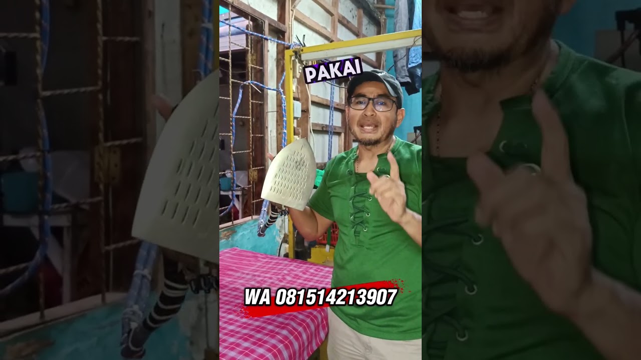 Pakai Setrika Uap Boiler, Tagihan Listrik Laundry Kiloan Jadi Hemat!