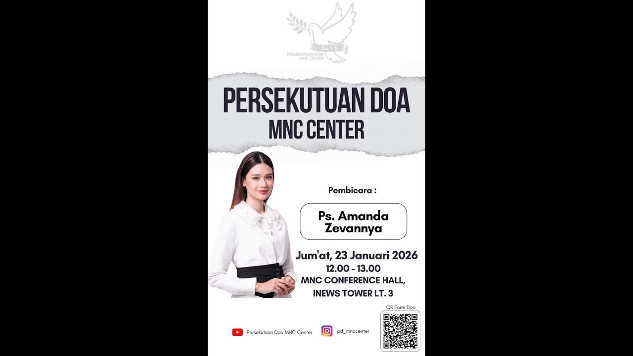 PD MNC Center - Ps. Amanda Zevannya - 23 Januari 2026