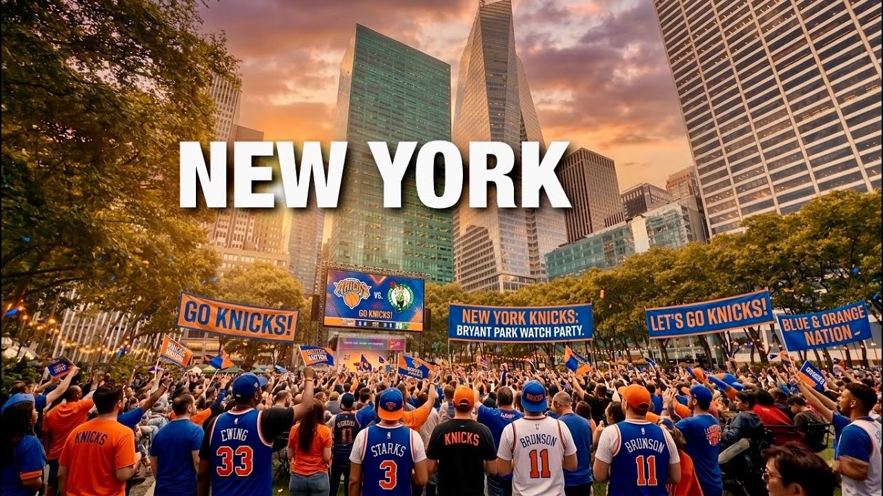 New York City LIVE Manhattan Knicks Final Game 3 Watch Party (June 8, 2026)