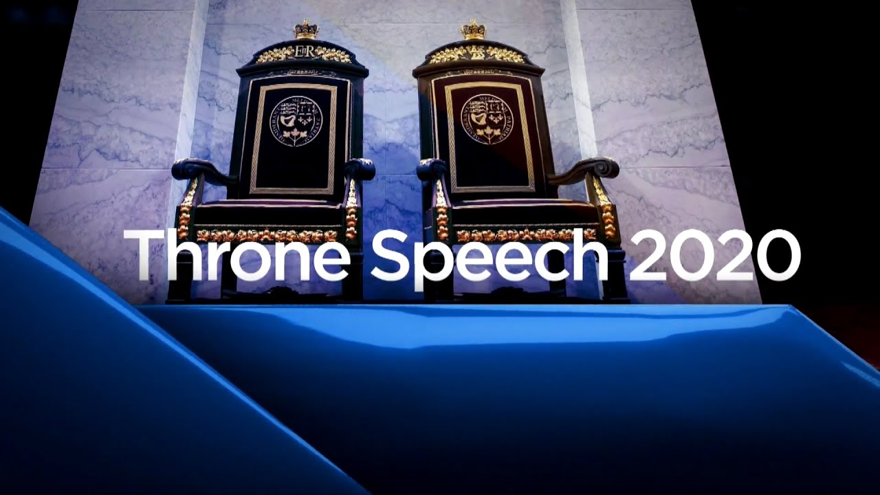 Throne speech: Trudeau government outlines their priorities amid COVID-19 pandemic | FULL