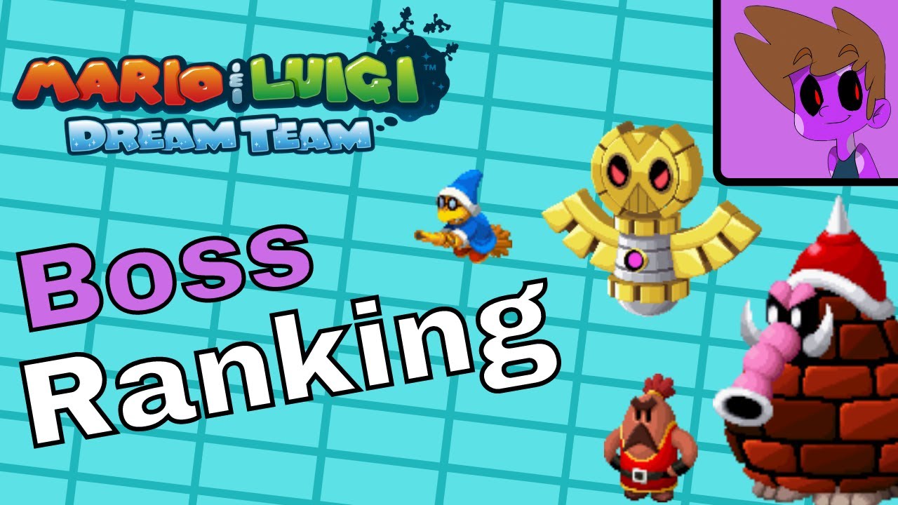 Ranking the Bosses from Mario and Luigi Dream Team