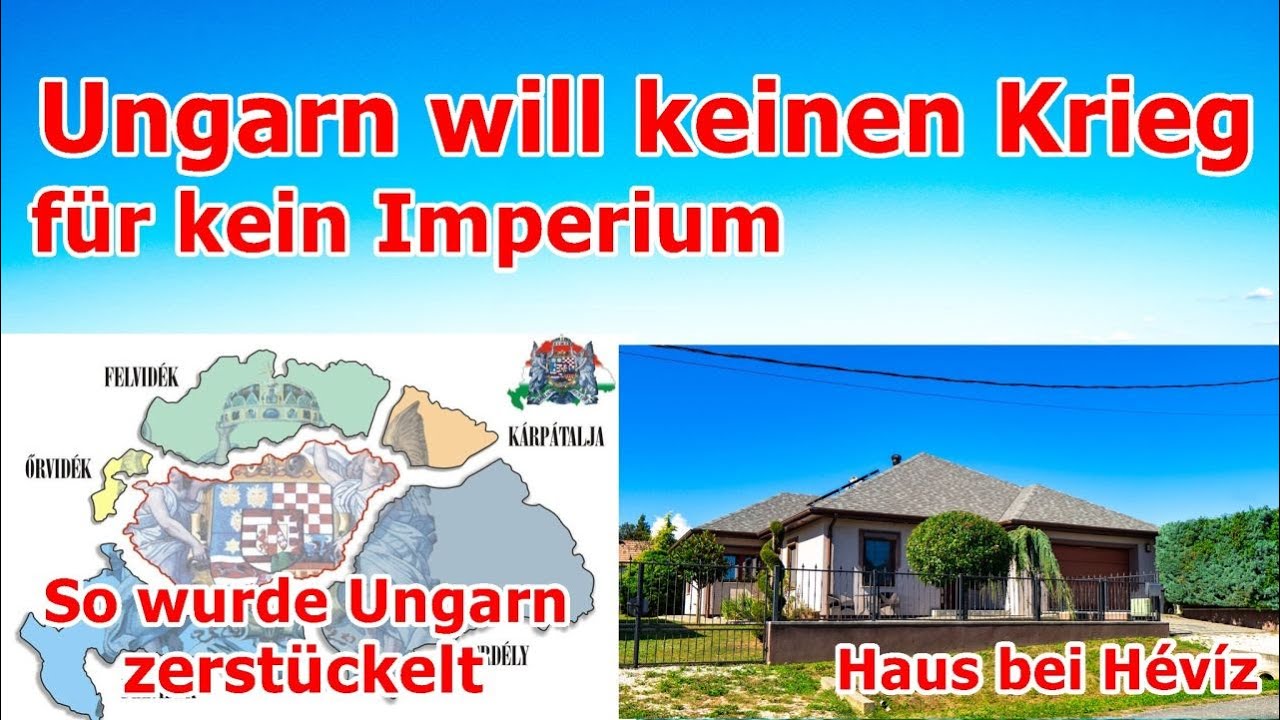 KEIN KRIEG FÜR EIN IMPERIUM UND ALS UNGARN ZERSTÜCKELT WURDE