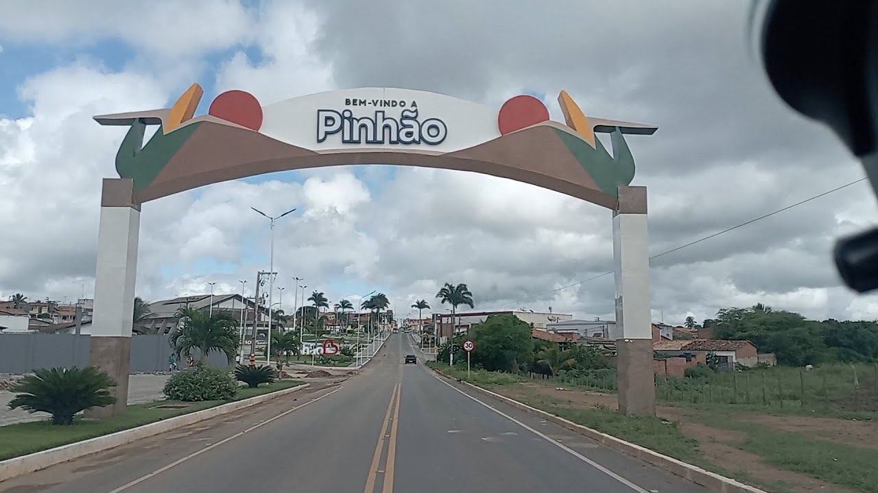 Passando por a cidade de Pinhão Sergipe