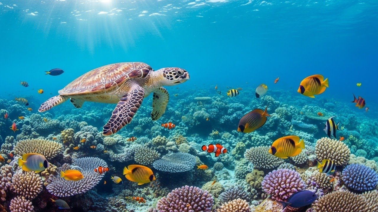 Peaceful Night Meditation with Gentle Underwater Sounds for Deep Relaxation
