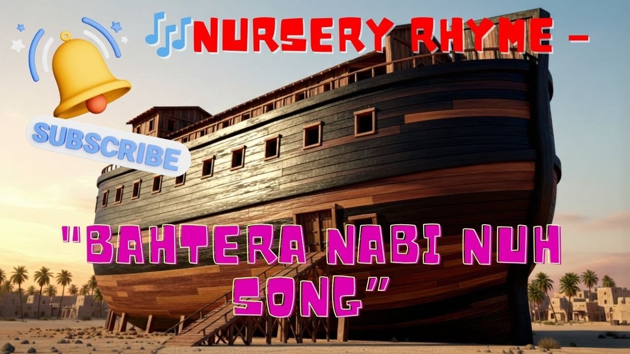 🎶 Nursery Rhyme Islamik | Kisah Nabi Nuh A.S – Bahtera Penyelamat Dunia #nurseryrhymes