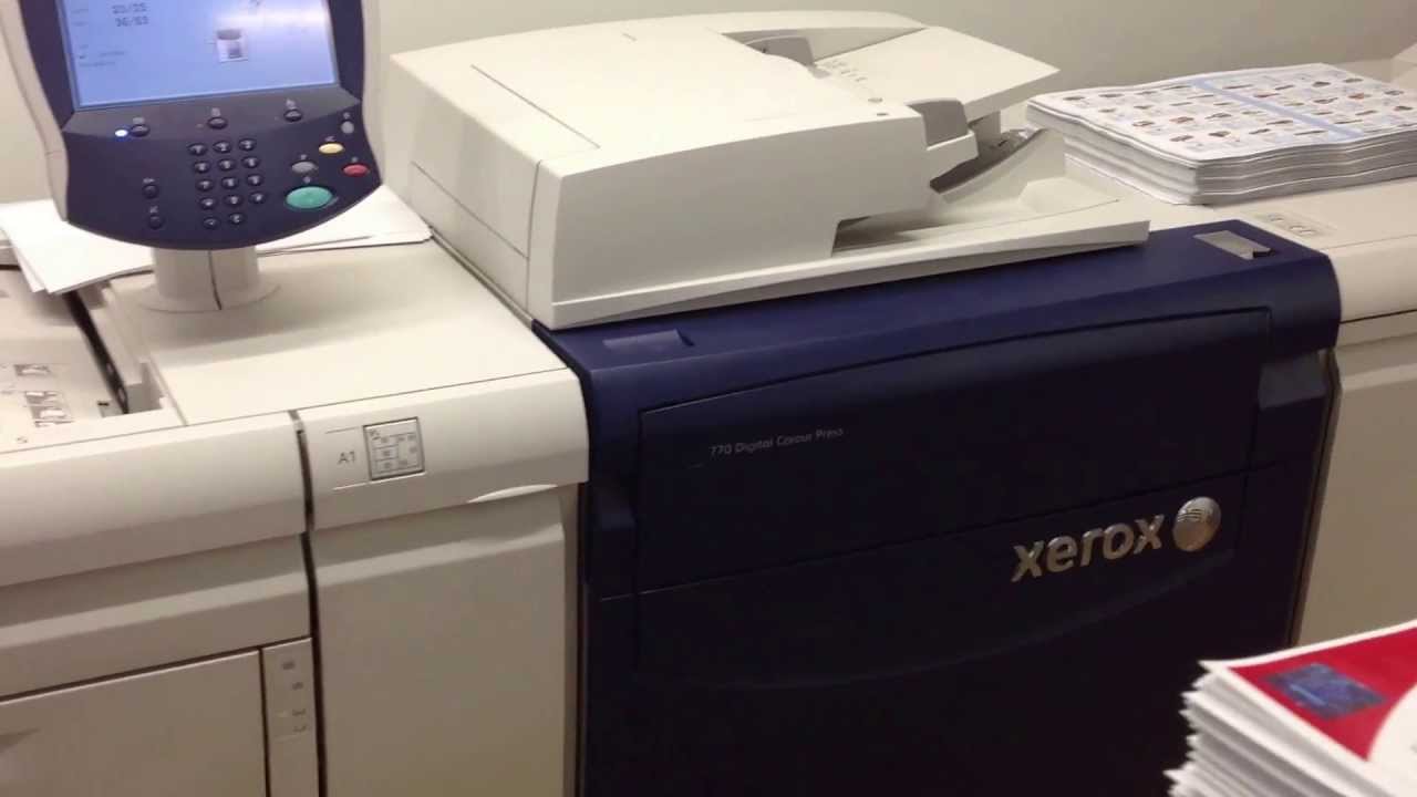 Printfair Xerox 770 Colour Press