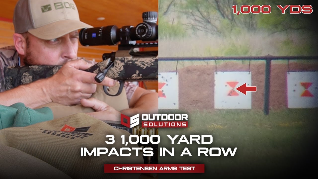 Taking the Christensen Arms Ridgeline Out to 1000 Yards