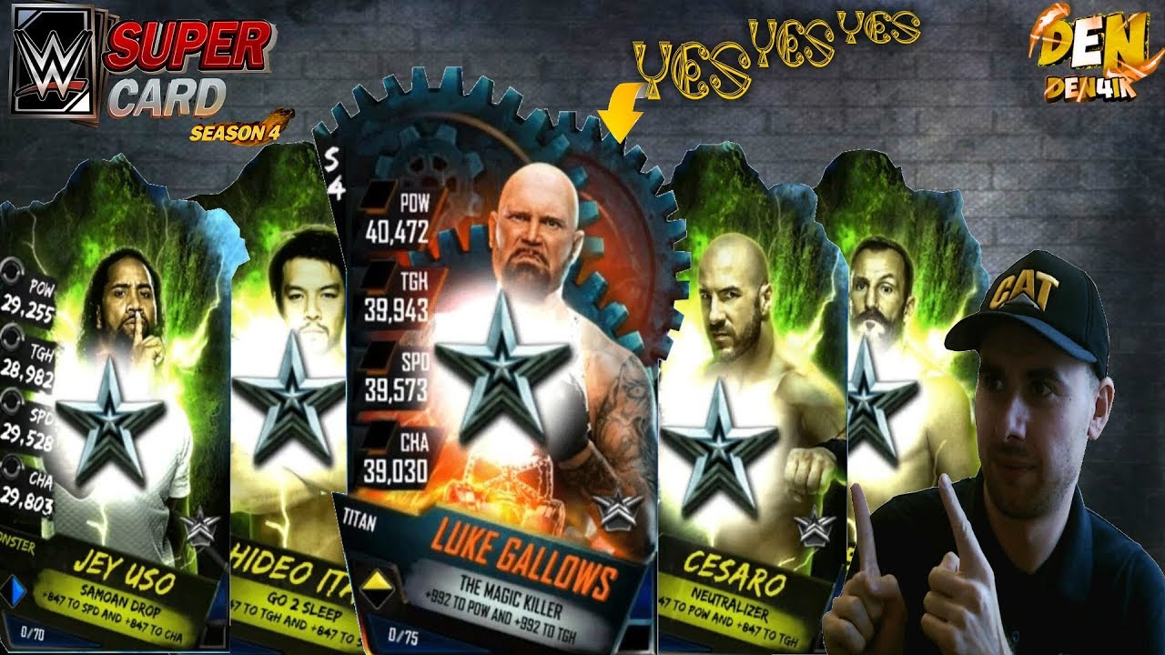 WWE SUPERCARD ! BATTLEGROUND|  TITAN PRO & MONSTER PRO ! На русском