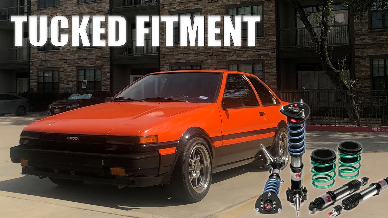 Installing Annex Coilovers on the AE86 (BEST Track/Daily Setup)