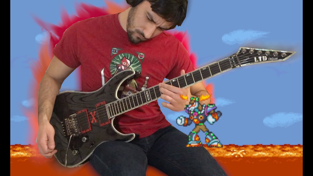 Flame Stag - Volcanic Zone [Mega Man X2 Guitar Remix]