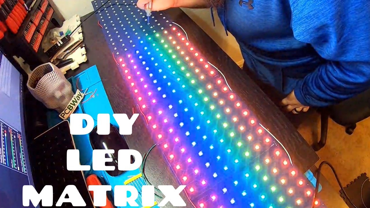 Building A LED Matrix From Scratch