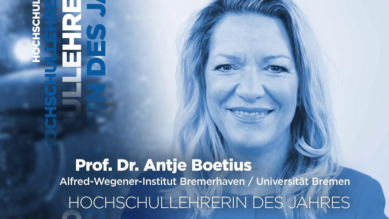 „Hochschullehrerin des Jahres“: Professorin Dr. Antje Boetius