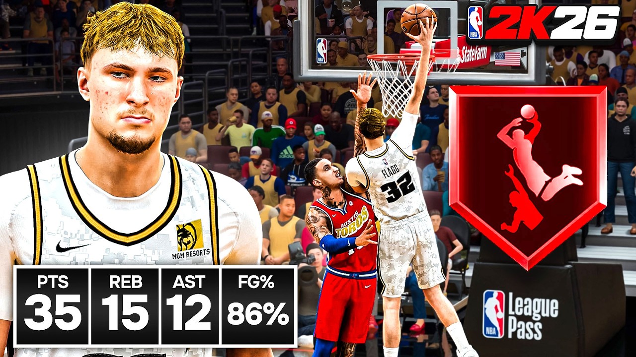 This 6'8 COOPER FLAGG BUILD is DOMINATING in PRO AM on NBA 2K26!