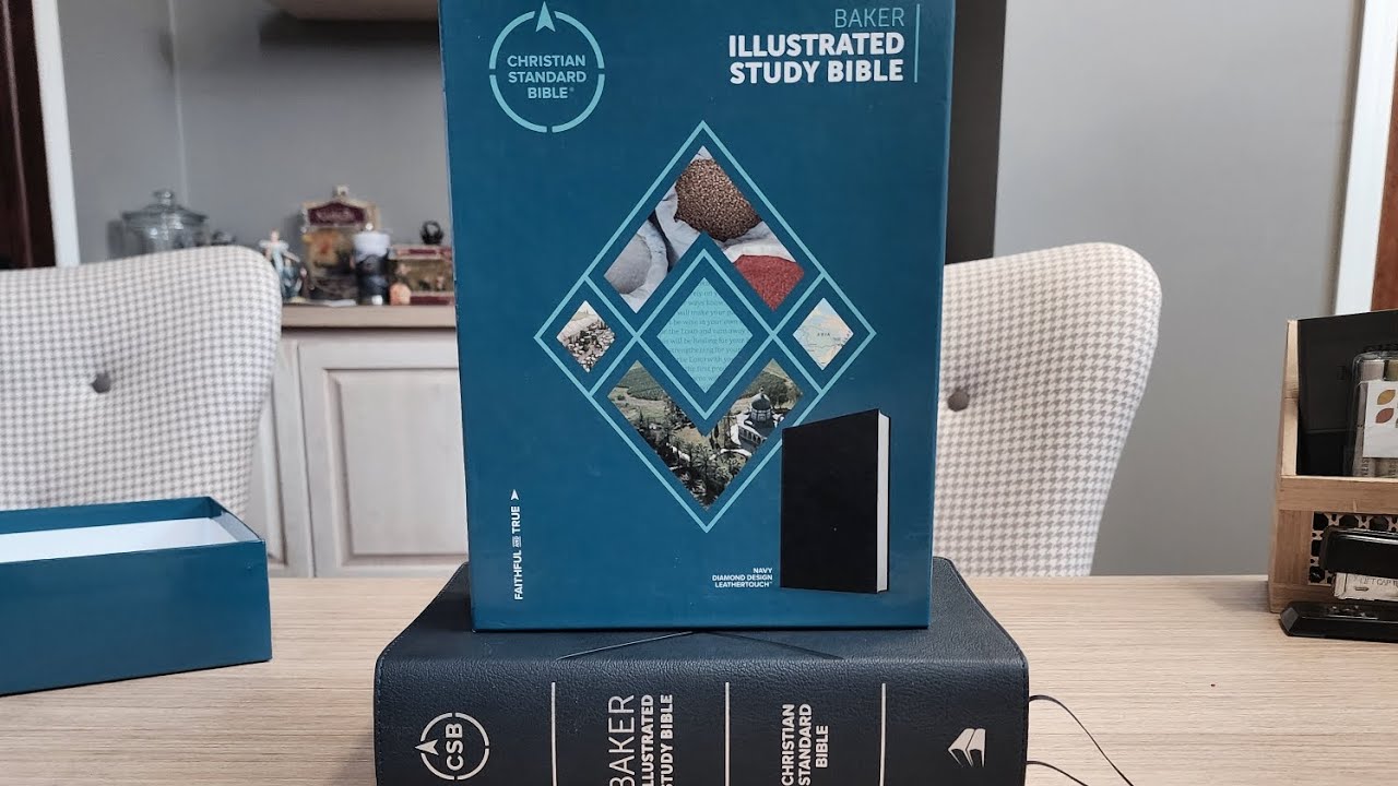 Bible Review: The Baker Illustrated Study Bible (CSB) | Navy Blue Imitation Leather Edition