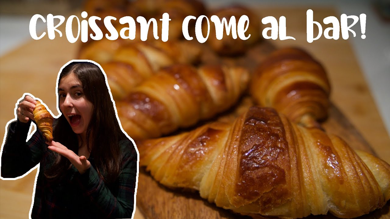 CROISSANT fatti in casa | RICETTA VELOCE