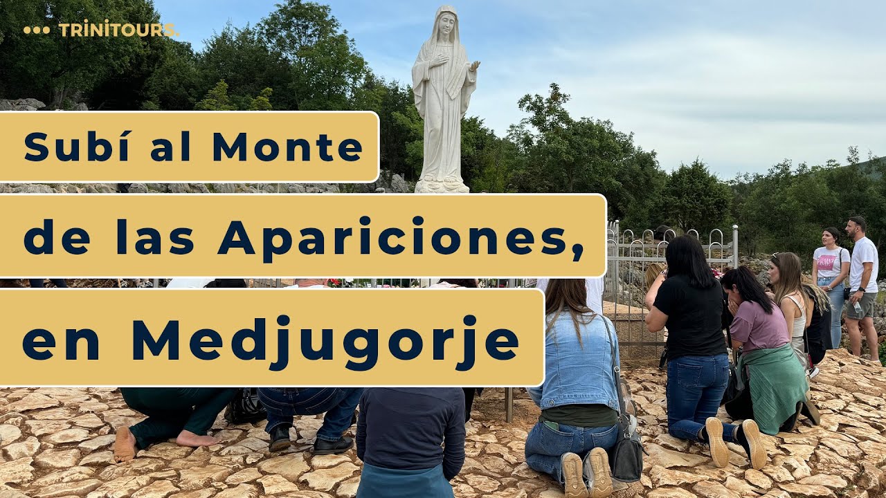 Subí al Monte de las Apariciones, en Medjugorje 😮😇