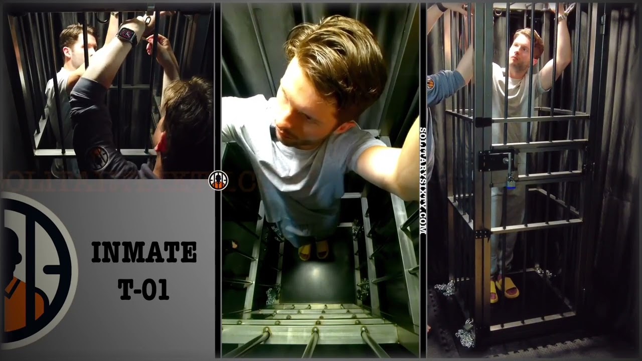 Locked up influencer IN PRISON for a whole hour! | Inmate T-01 Punishment