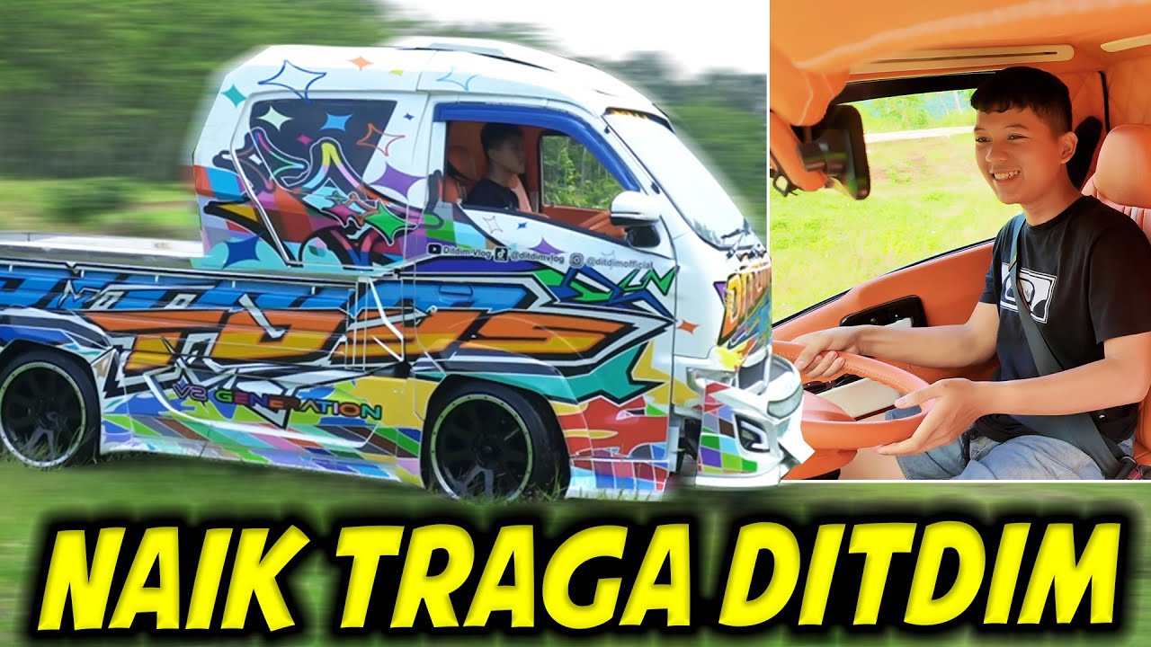 KAK ADIT BAWA TRAGA DITDIM SENDIRI??! PERTAMAKALI NYOBAIN NYETIR TRAGA..