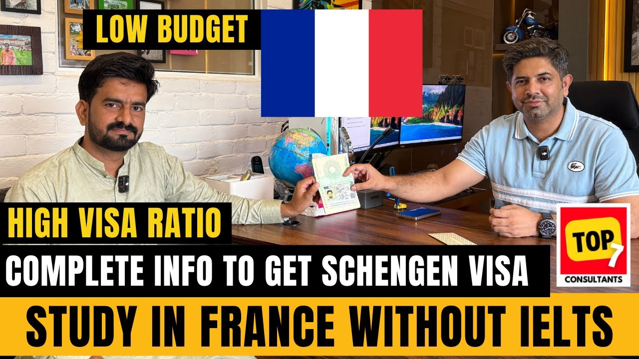 Study in France without IELTS | France VISA Process Complete Information for Pakistani Students