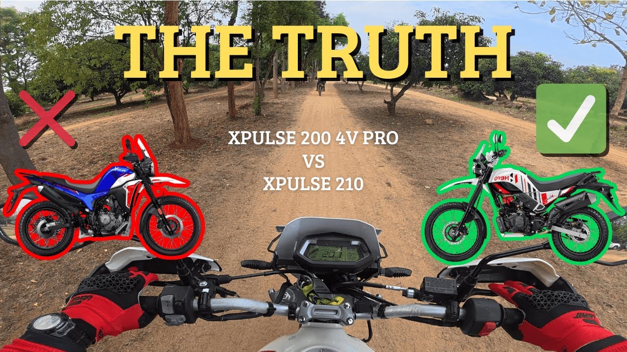 I Chose The HERO XPULSE 200 4V PRO Over XPULSE 210 For A BIG Reason