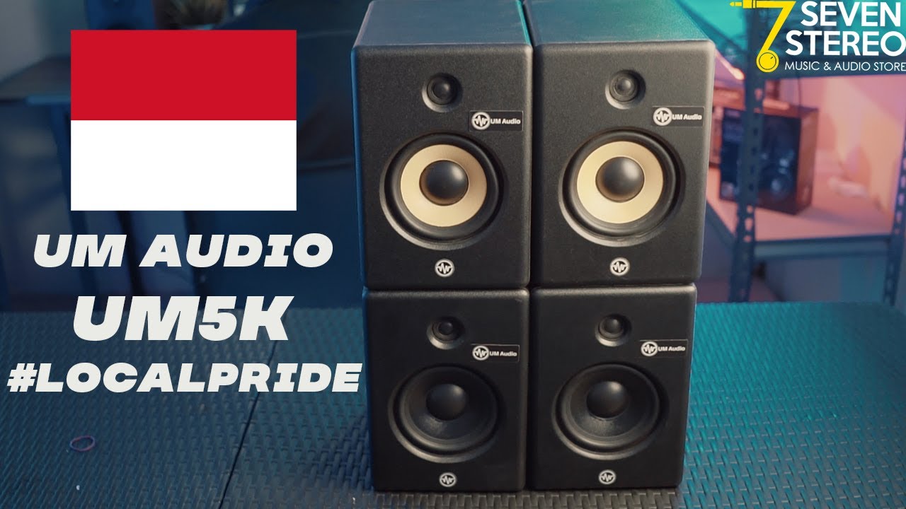 FLAT SPEAKER MONITOR #LOCALPRIDE BUATAN ANAK BANGSA | REVIEW UM AUDIO UM5K